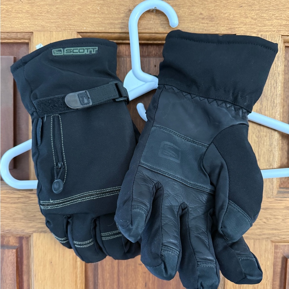 Scott Black Winter Gloves